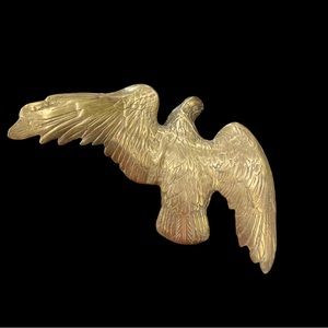 Vintage Brass Bald Eagle